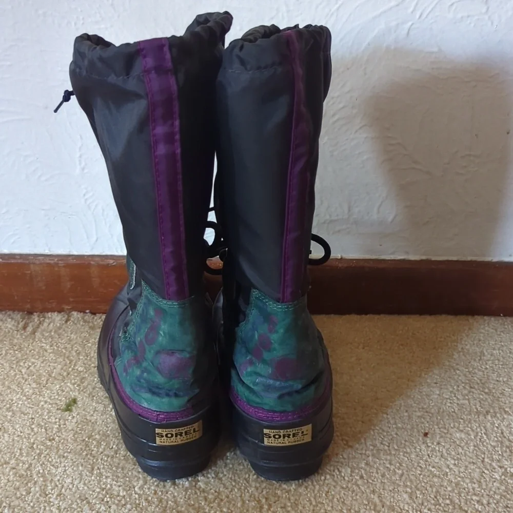 SOREL “FREESTYLE THERMO PLUS” BOOTS, WOMEN’S size 6 Vintage 90s